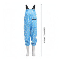 Women's Chest Waders Adjustable Suspenders Wader Pants with Boots