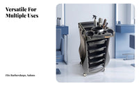 Salon Trolley Cart Cup Holders Beauty Trolley Flat Top
