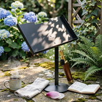 Memorial Marker Stand Matte Finish Plaque Holder Stand Butterfly Screws Grave Marker Stake for Outdoor