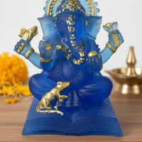 Elephant Deity Statue Symbol of Good Fortune Lord Elephant Deity Statue Idol Ganpati Idol Detailed Craftsmanship