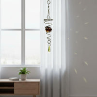 Spiral Crystal Wind Reflective Crystal Wind Decorative for Patio