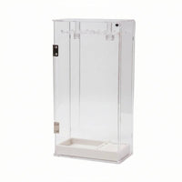 Necklace Display Box Transparent Acrylic Necklace Box Compact Organizer