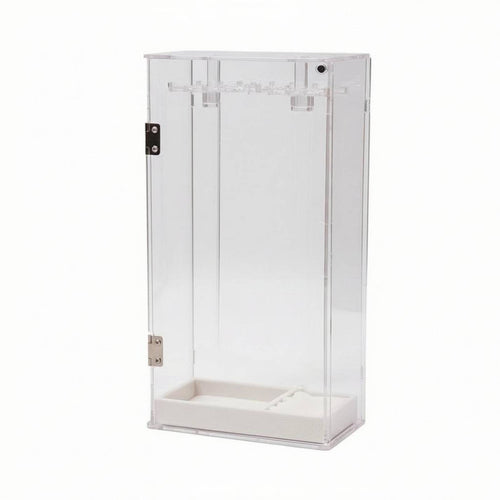 Necklace Display Box Transparent Acrylic Necklace Box Compact Organizer