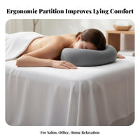 Face down Pillow Washable Cover Spa Bed Face Cushion Breathable for Beauty Salon