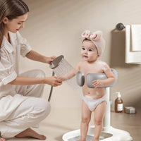 Standing Bath Support Rack Stable Base Baby Bath Stand Hose Clip for Toddlers