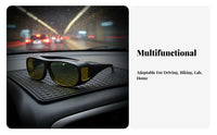 Driving Glasses Wind-Resistant Glare-Reducing Curved-Frame Glasses Fit-over Sunglasses Protection Fit Over Sunglasses