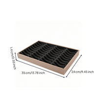 Bangle Tray with Slots 40-Slot Bangle Organizer Tray Long-Lasting for Jewelers