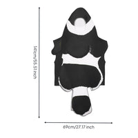 Stripe-Tailed Critter Costume Halloween Cartoon Stripe-Tailed Critter Suit Family Matching 1 Piece for Kids, Parents, Cosplay