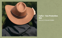 Cowboy Hat, Wide Brim, Vintage Sun Protection