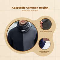 Winter Neck Warmer Men's Fleece Scarf Windproof Cycling