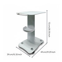 Aluminum Beauty Trolley Stable Base Beauty Trolley Multi-Functional