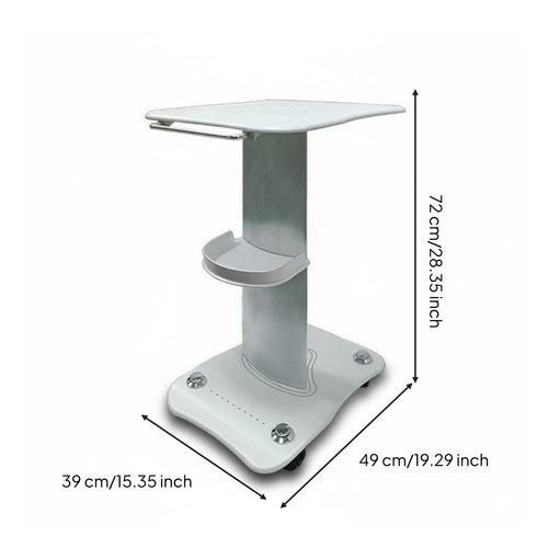 Aluminum Beauty Trolley Stable Base Beauty Trolley Multi-Functional