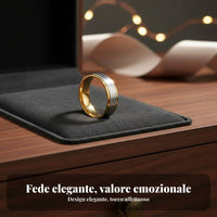 Couples Matching Band Long-Lasting Material Matching Couple Rings Polished