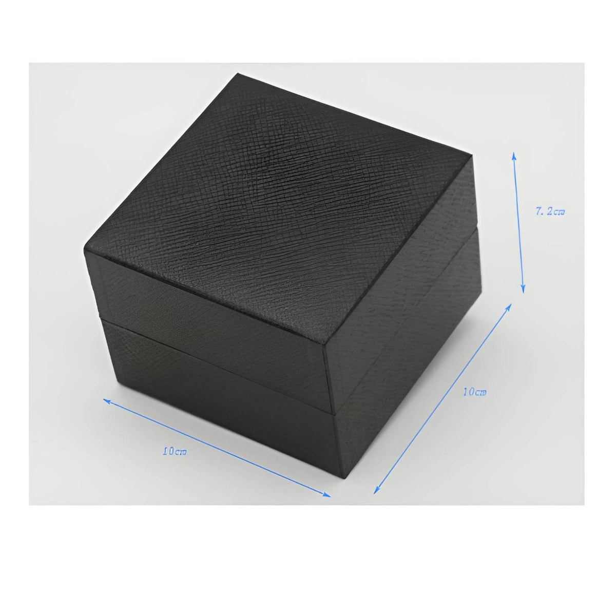 Single Watch Box Premium Look Square Watch Case Lightweight for Brand Packaging