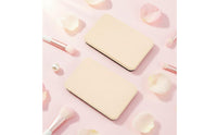 Empty Eyeshadow Palette Portable Refillable 2-Pan Palette Lightweight for Travel