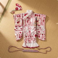 Doll Kimono Waist Sash Doll Kimono Set Tie Closure