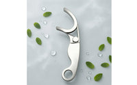 Stainless Steel Floss Pick Reusable Silver Finish