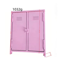 Desktop Storage Cabinet Compact Tabletop Organizer Space-Saving for Office Desk