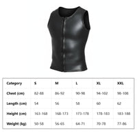 Men's Diving Wetsuit Elastic Glossy Wetsuit Top Lightweight Water Sports Gear for Swimming