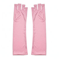 Fingerless Manicure Gloves Stretchy Gel Manicure Glove Machine Washable