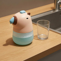 Automatic Foaming Soap Dispenser Transparent Bottle Bathroom Accessory