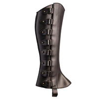 Medieval Boot Cover PU Leather Renaissance Boot Cover Metal Hardware