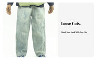 1/6 Scale Doll Jeans Trendy Design 1/6 Scale Jeans Realistic Texture
