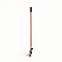 Angled Eyebrow Brush 2-in-1 Eyebrow Brush with Spoolie Easy to Clean for Travel