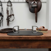 D-Shaped with Copper Rollers Long-Lasting Equine Tack Polished Mouthpiece