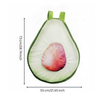 Fruit Half Costume Sleeveless Adult Fruit Costume Universal Size Dressing up Outfit for Performance