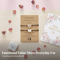 Matching Bracelet Set Meaningful Message Card Family Hope Bracelet for Sisters