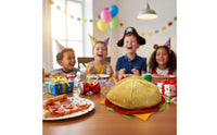 Hamburger Hat Great Party Prop Food Shaped Hat for Holiday