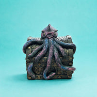 Sea Creature Treasure Chest Decorative Treasure Chest Organizer Collectible