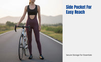 Women's Cycling Pants, Padded Bib Tights, Street Bike, Breathable, Multi-Color, All Season
