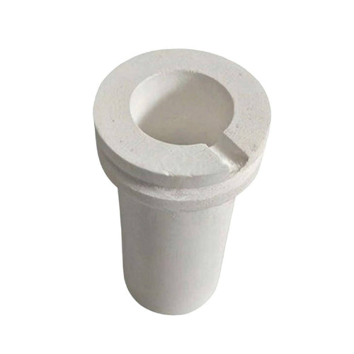 Fused Quartz Crucible High-Temperature Laboratory Supply Tapered Body