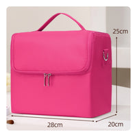 Multilayer Cosmetic Case Easy to Organize Portable Makeup Box Lightweight