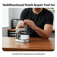 Watch Band Link Remover Multi-Functional Watch Strap Adjustment Tool Bracelet Sizing Tool Kit Entirely Metal Construction