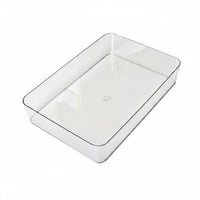 Cosmetic Storage Box Compartmentalized Vanity Storage Tray Easy to Clean