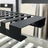 10 Slot Tile Display Stand Space-Saving Marble Sample Display Minimalist Design