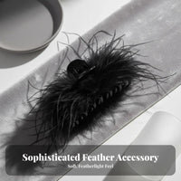 Chinese New Year Hair Barrette Comfortable Wear Soft Tuft Hair Barrette Stylish Accessory Cute Design Traditional for Adults