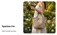 Large Canvas Utility Tote adaptable Shoulder Bag Lightweight for informal Outings