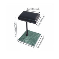 Green Marble Base Watch Stand Luxury Design for Dressing Table, Closet