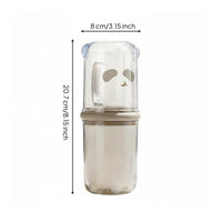 3 in 1 Wash Cup Storage Box Travel Toothbrush Cup Waterproof for Dorm, Home