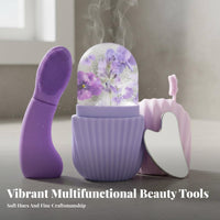 Guasha and Facial Cleansing Brush for Women, Professional Face Massage Set for Facial Massage, Skincare Routine for Face Cleansing