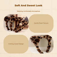 Tiger Ears Headband Cute Plush Hair Accessory Party Girls