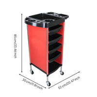 Salon Trolley Cart Multi-Tier Hair Trolley Professional Furniture for Hairstylists, Barber Shops