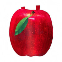 Red Apple Costume Printed Apple-Shaped Costume Shoulder Straps