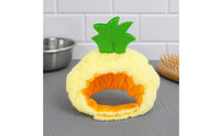 Pineapple Pet Hat Open Face Pet Costume Hat Comfortable Dress up Headwear