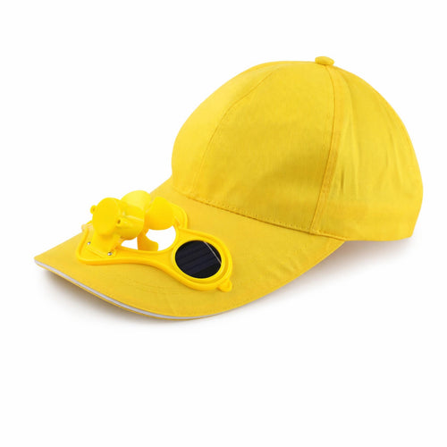 Solar Powered Fan Hat Protection Solar Fan Hat Breathable for Adults