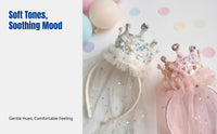 Tulle Birthday Headband, Princess Party Decoration, Photo Prop, Sweet Design